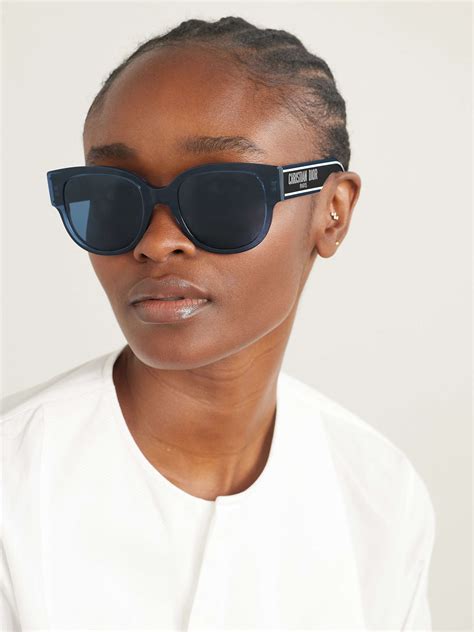 dior eyewear wildior bu round frame sunglasses|DIOR EYEWEAR Wildior BU round.